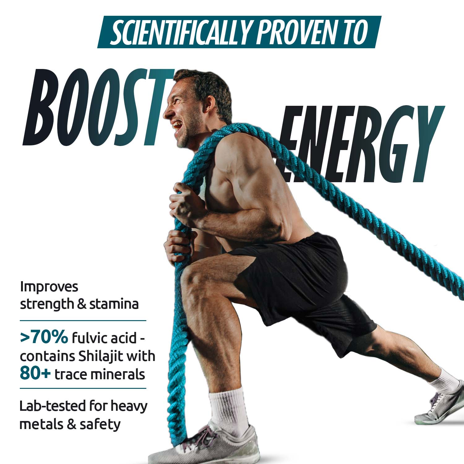 Zandu Shilajit Cool Rush Resin: 1st Ever Shilajit Resin with Heat Balancing Ingredients (10g)