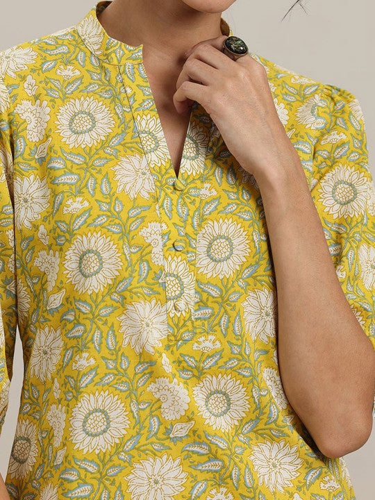 Libas Women Floral Printed Kurti