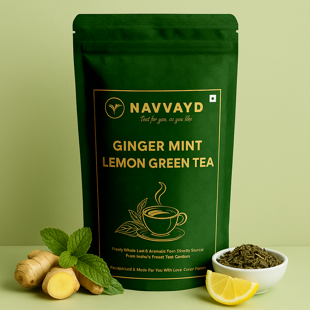 Ginger Mint Lemon Green Tea
