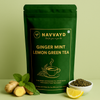 Navvayd Ginger Mint Lemon Green Tea - 100 gms