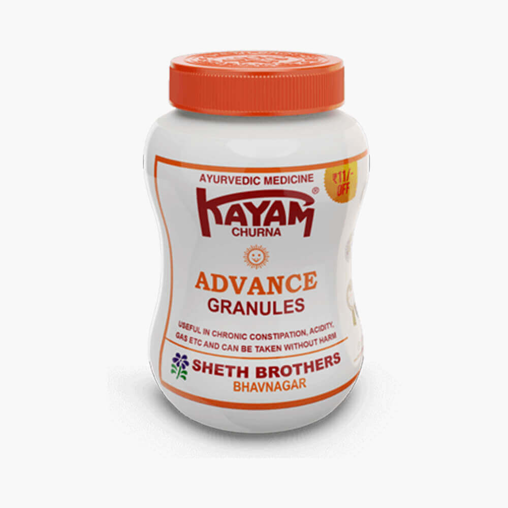 Kayam Packet Sheth Brothers Kayam Advance Granules (Pack of 3) - 100 gms - Swadesii