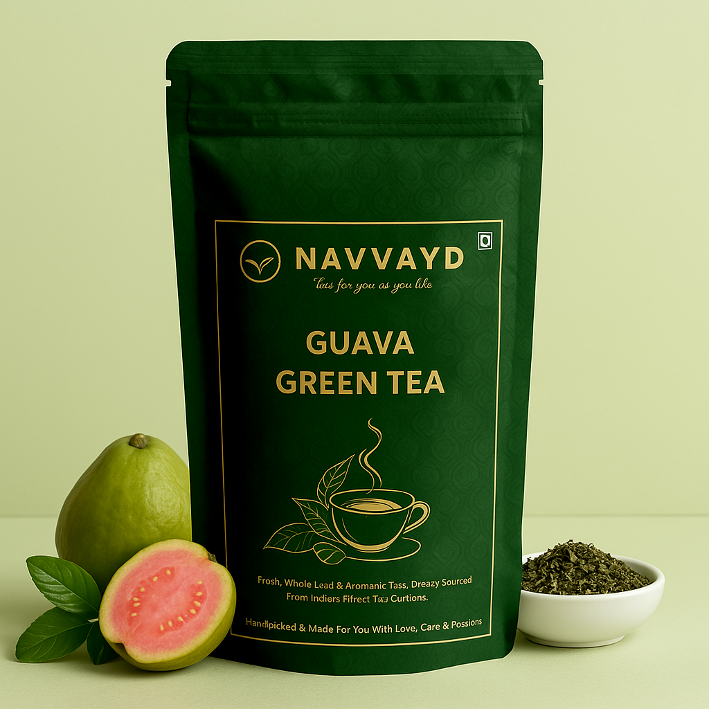 Navvayd Guava Green Tea - 100 gms - Swadesii