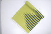 Shramdaan Lime Green Yoga Mat with Night Green Stripes
