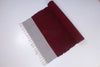 Shramdaan Maroon Yoga Mate with White Border