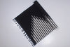 Shramdaan Black Yoga Mate with White Stripes