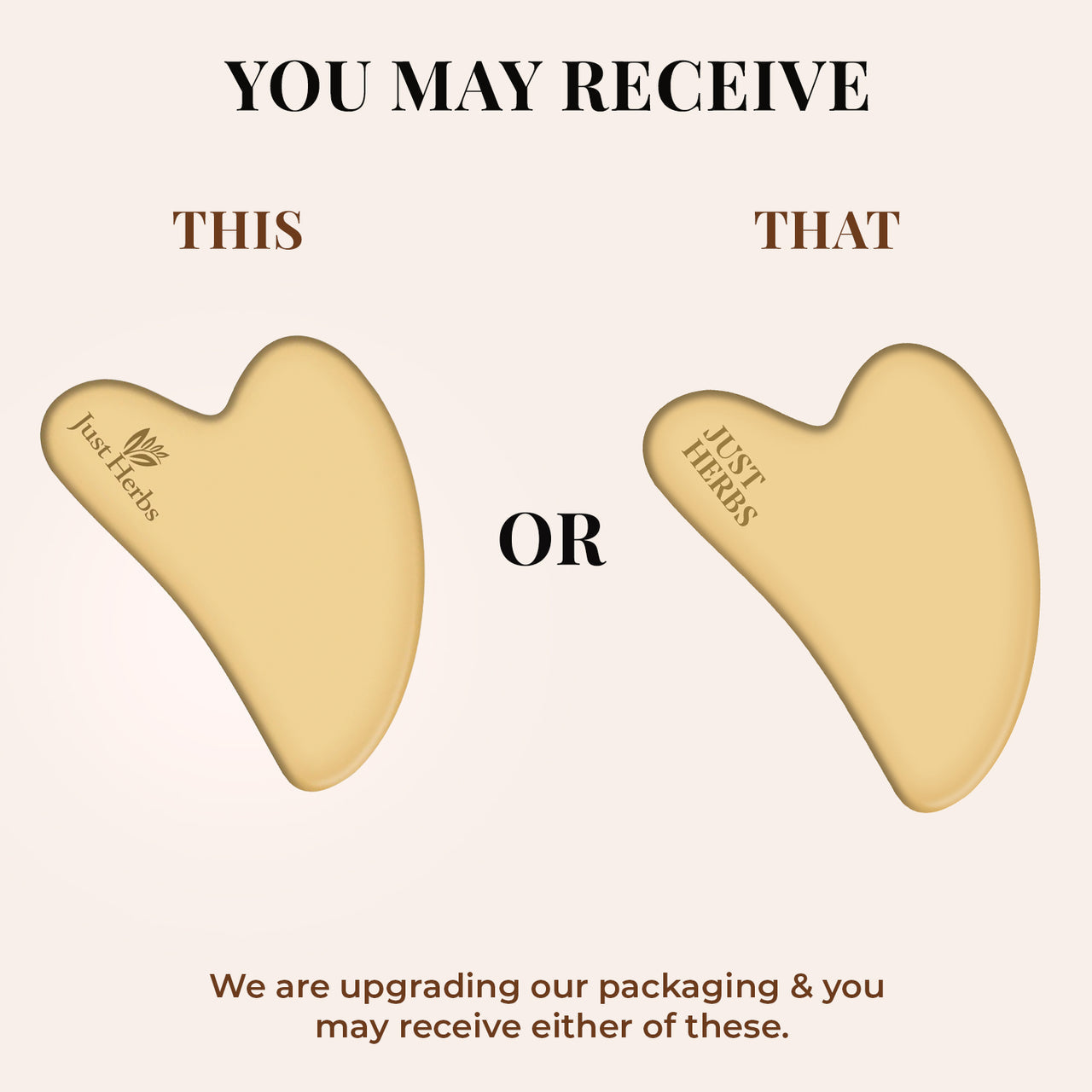 Just Herbs Kansa Gua Sha Face Massage Tool Swadesii