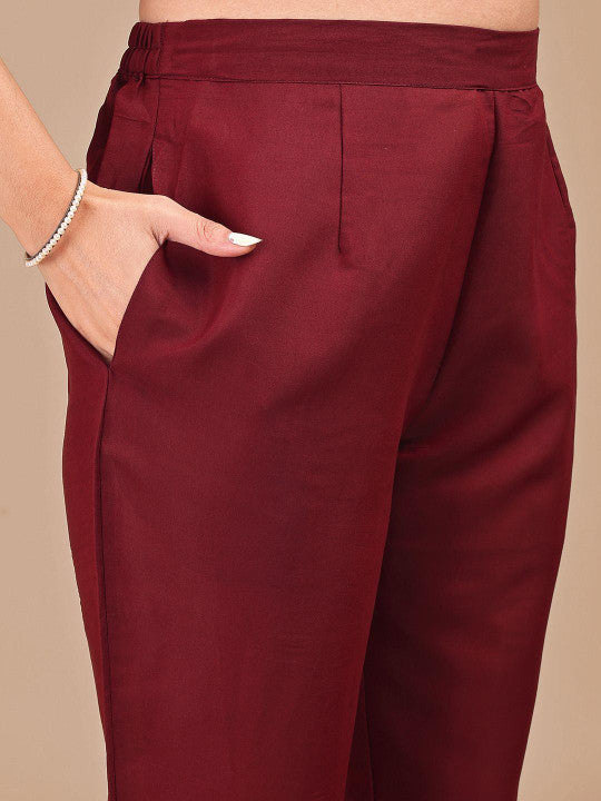 Tikhi Imli Embroidered Tunic With Trousers Co-Ords