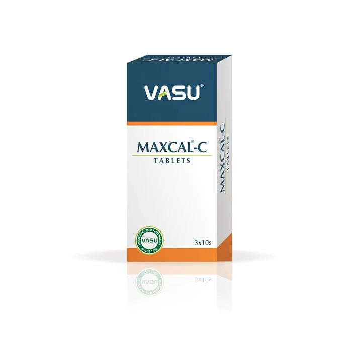 Vasu Maxcal-C Tablet - 30 tabs (Pack of 2) - Swadesii