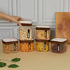 Nayasa Fusion Airtight Stackable Food Storage Container Set of 6 (1000ml)