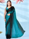 Tikhi Imli Ombre Satin Designer Saree