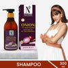 NutriGlow NATURAL'S Onion Hair Shampoo - 300 ml