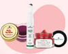 Organic Netra Night Essentials - Under Eye + Lip Scrub + Lip Balm