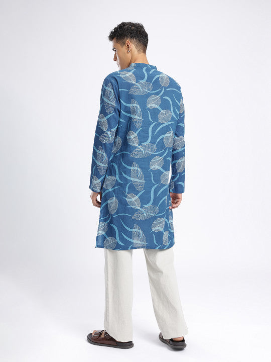 Anouk Rustic Floral Printed Kurta