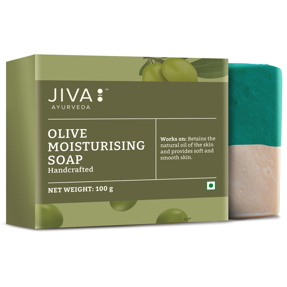 Jiva Ayurveda Olive Moisturising Soap Swadesii