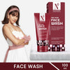NutriGlow Advanced Organics Red Wine Face Wash - 100 ml