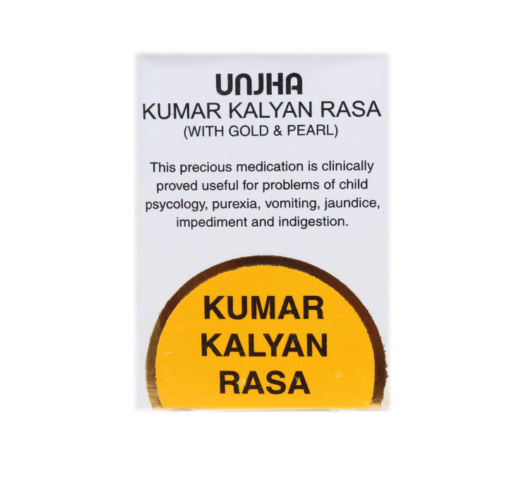 Unjha Kumar Kalyan Rasa (With Gold and Pearl) - 10 Tablets - Swadesii