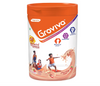 Groviva Milk Protein Powder for Kids 2-6 years Strawberry - 400 gms Jar