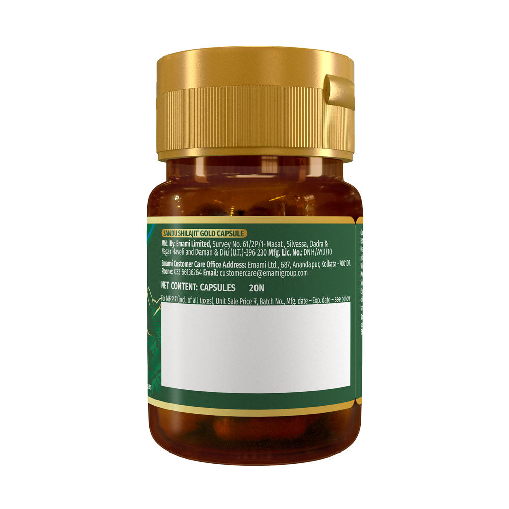 Zandu Shilajit Gold Plus Capsule