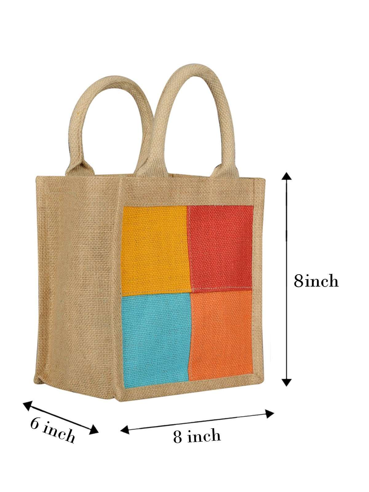 8 X 8 X 6 - 4 COLOUR ZIPPER (B-190-MULTICOLOR)