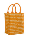 Jute Cottage Printed Zipper Lunch Bag