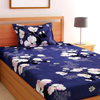 Starnstyle Premium 160 TC Ezyption Cotton Bedsheet for Single Bed with 1 Pillow Covers Macaroon