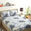 Starnstyle Glace Cotton Double Bedsheet 300 TC Premium Collection Design Print Bedsheet with 2 Pillow Covers Grey