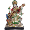 Alila Polyresin Saraswati Idol Multicolour