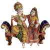 Alila Radha Krishna Ji Idol Murti Figurine Pooja Room Gift Items for Mandir Temple Home Office