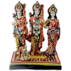 Alila Marble Ram Darbar Lord Rama Sita Laxman and Hanuman Idol God Statue