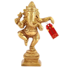 Uapan Brass Dancing Ganesha Idol Pooja Pooja Temple Daily Worship Brass Material Ganesh Brass Idol