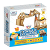 Genius Box Hydraulic Excavator DIY Science Kit for 8+ Year Age, STEM Toy, Learning Kit, Educational and Construction Kit
