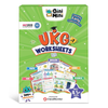 GiniMini 300+ UKG Worksheets for 4 5 6 7 Years Learning & Writing Activities, Return & Birthday Gifts for Boys Girls