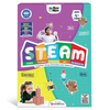 GiniMini STEAM Kit - 15+ Concepts, 10+ Activities, 100+ Materials - Science, Technology, Engineering, Art, Math Learning for Kids 4 5 6 Years