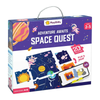 Playshifu 20 Space Flashcards with Space Quest for Kids Boost General Knowledge Builds Vocabulary with 4D Educational AR-Powered STEM Fun Learning Interactive Game