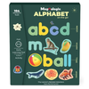 Pelikas Toyz Magnetic Alphabets for Kids, Montessori Toys for 3 + Year Old, Spelling Games for Kids 5 Years, Gift for Boys Girls - Magnalogix Alphabet on The Go !