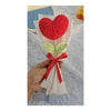 Knotsngifts Crochet Heart Plushie Bouquet