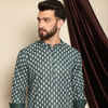 Anouk Ethnic Motifs Printed Thread Work Short Kurta