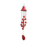 Paradigm Pictures 10 Bells Wind Chime for Home Decor Good Luck Red