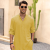 Anouk Men Solid Long Kurta