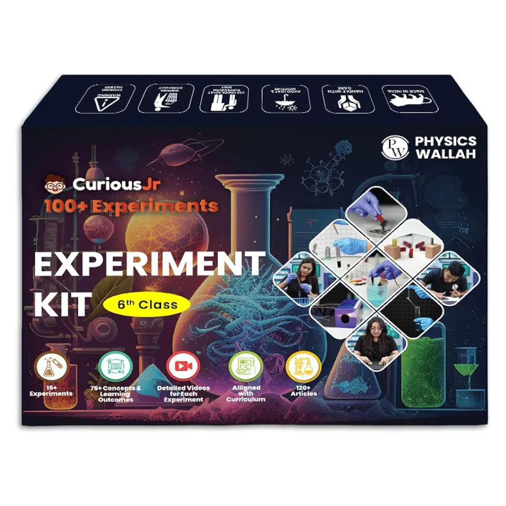 Ncert Math Kit PW Science Experiment Kit for CBSE Class 6th Students NCERT Aligned Sc ...