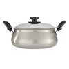 Pigeon by Stovekraft Aluminium Non-Stick Gravy Pot with Lid 3 Litres (silver)