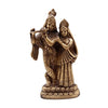 Two Moustaches Brass Radha Krishna Pair Idol