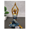 Zart Resin Lady Yoga Poses Showpiece for Home Decor Showpiece