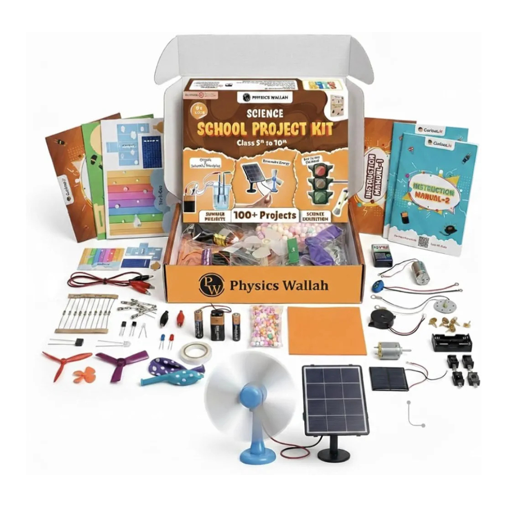 PW School Project Science Experiment Kit for Kids, 100+ Experiments wi ...