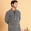 Anouk Men Floral Embroidered Sequinned Kurta
