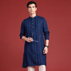 Anouk Men Polka Dot Printed Pure Cotton Kurta