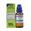 SBL Homeopathy Belladonna Dilution