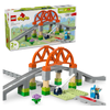 Lego Duplo Town Train Bridge and Tracks Expansion Set 10426 Building Blocks Toys for 2+ Gift for Boys and Girls