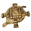 Two Moustaches Brass Feng Shui Tortoise