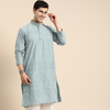Anouk Men Geometric Embroidered Thread Work Kurta